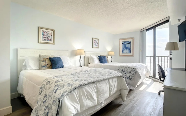 photo 2 of Ocean View With a Beachfront Pool at Ocean Trillium Condo 602