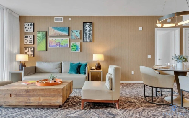 photo 3 of Oceanfront Luxury Condo 1BR Balcony, Hollywood