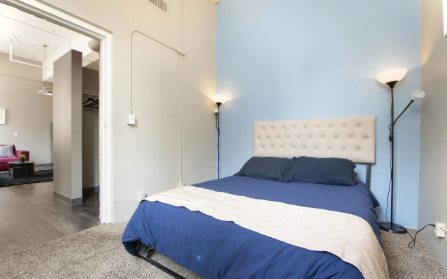 photo 4 of One Bed Loft Apartment with great wifi!