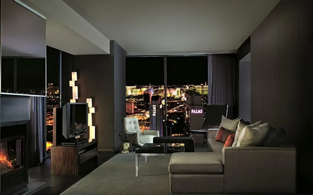 photo 3 of Palms Place One Bedroom Suite 1220 sqft