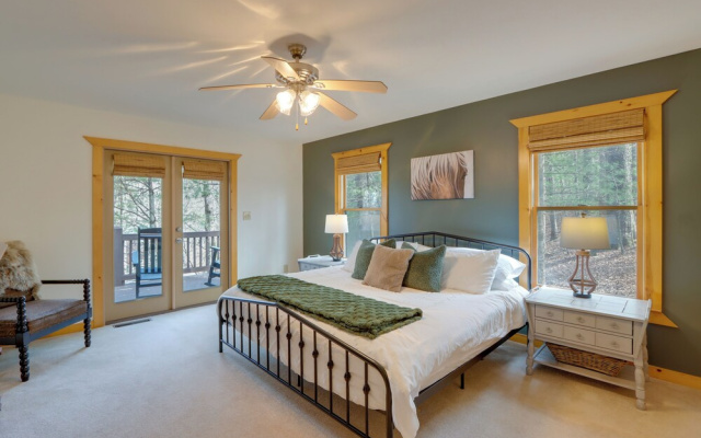 photo 3 of Peaceful Ellijay Cabin: Pool Access & Resort Perks