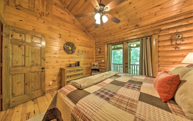 photo 3 of Peaceful Forest Escape w/ Game Room + Hot Tub