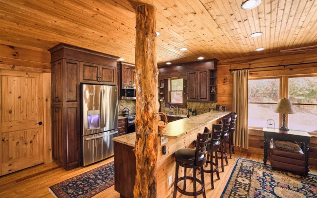 photo 2 of Romantic Penrose Cabin w/ Pond, Trails & Hot Tub