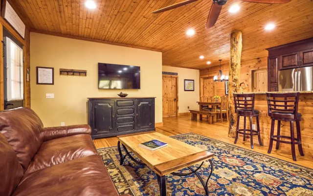 photo 3 of Romantic Penrose Cabin w/ Pond, Trails & Hot Tub