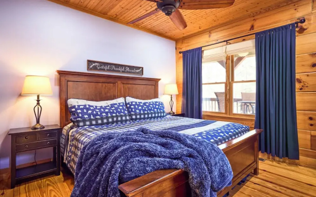 photo 5 of Romantic Penrose Cabin w/ Pond, Trails & Hot Tub