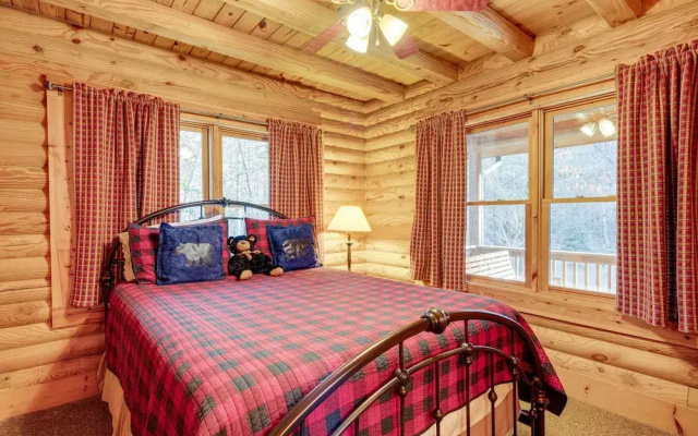 photo 4 of Pet-friendly Cabin w/ Loft: 5 Mi to Lake Lure!