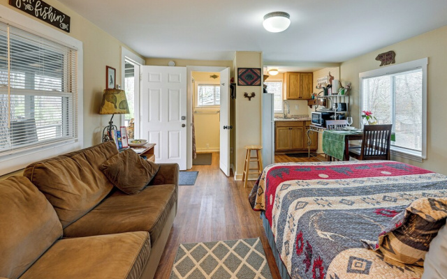 photo 4 of Fireside Relaxation: Pet-friendly Whittier Getaway