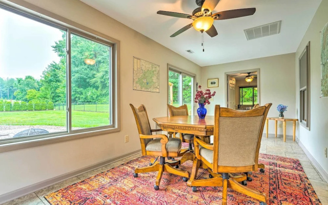 photo 5 of Pisgah Forest Farm Home: Outdoor Pool & Games