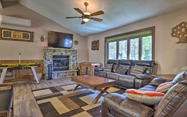 photo 3 of 3 Mi to Kalahari: Pocono Mountain Home w/ Fire Pit