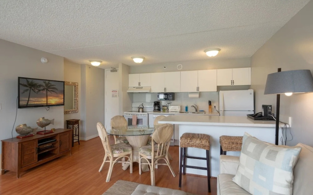 photo 4 of Pool Deck Level Condo at the Waikiki Banyan - Free Parking! by Redawning