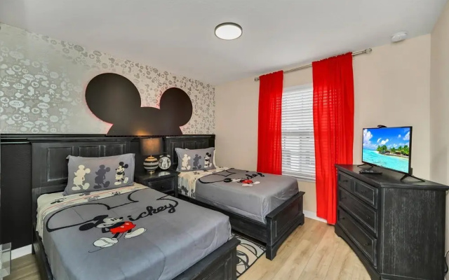 photo 3 of Private Conservation View With Theme Rooms and Beautiful Pool Area, Perfect for Families #5st4591