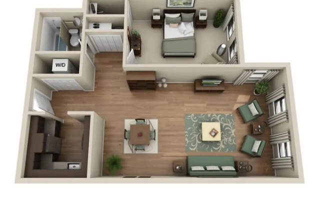 photo 2 of Remarkable One Bedroom Suite