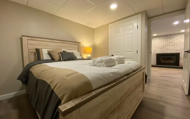 photo 4 of Renovated! Double Dipper: Upper And Lower Level Of Duplex Ski Home At Killington 7 Bedroom Home