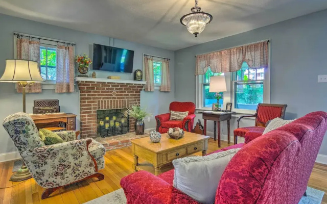 photo 3 of Restored Mars Hill Home on 1 Acre: Walk to Town!