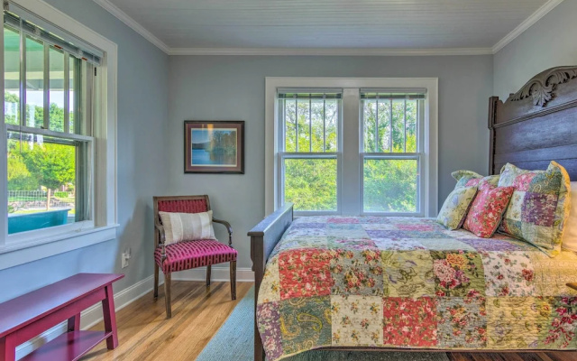 photo 4 of Restored Mars Hill Home on 1 Acre: Walk to Town!