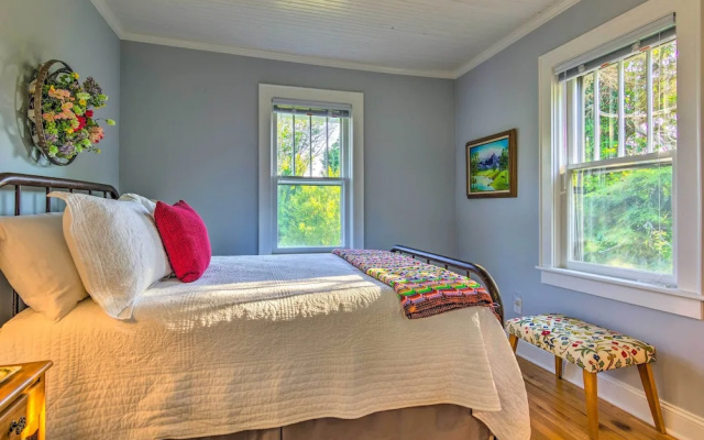 photo 5 of Restored Mars Hill Home on 1 Acre: Walk to Town!