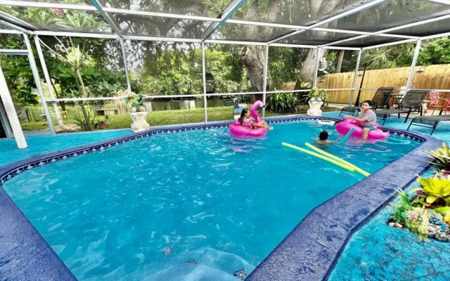 photo 3 of RIVER to BEACH 3 R 2 B Family and Pet Heated pool Airport Downtown Beach K2