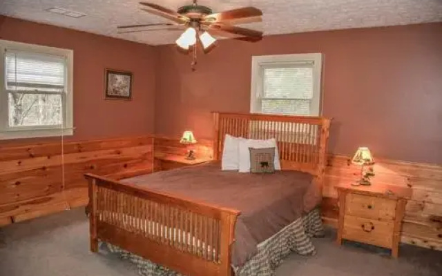 photo 4 of Riverbend Reserve' Cabin w/Pvt Yard+Fire Pit
