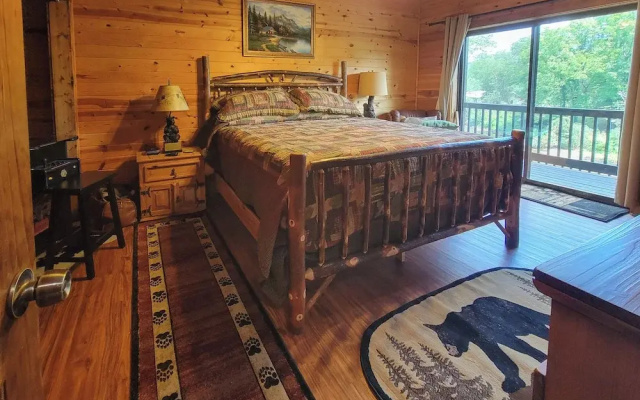 photo 2 of Private Hot Tub: Riverfront Cabin in Murphy