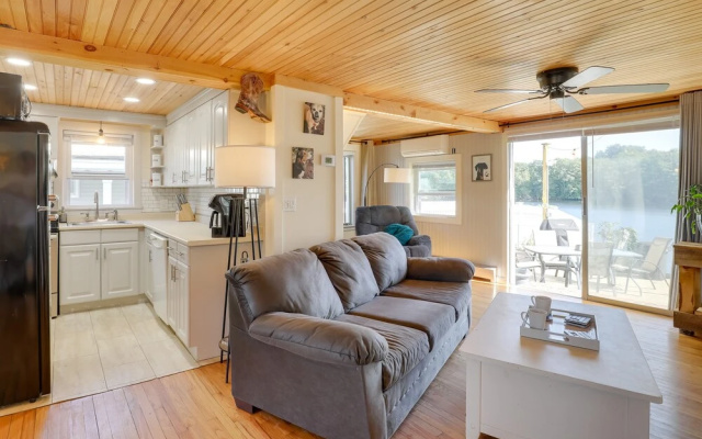 photo 4 of Riverfront New Hampshire Cottage w/ Boat Dock
