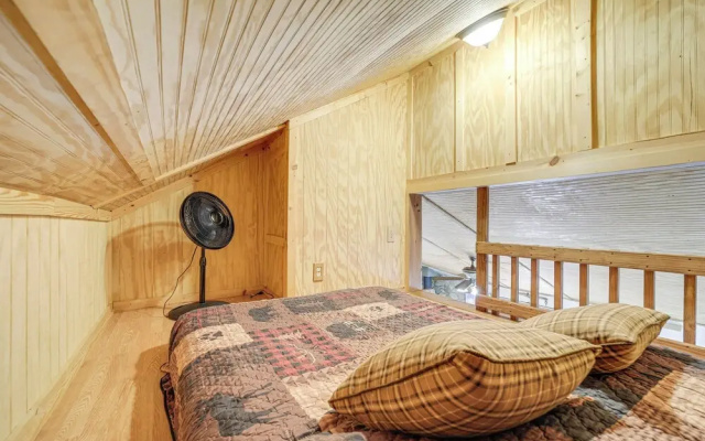 photo 2 of Unwind By Fire! Creekside Whittier Cabin w/ Deck