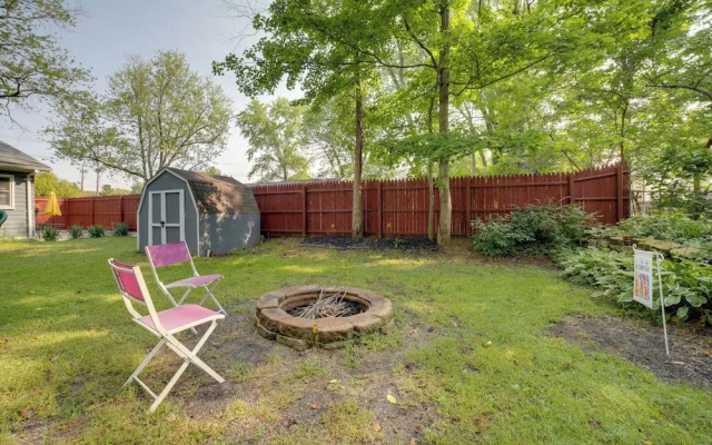 photo 3 of Riverside Niles Retreat w/ Fire Pit & Grill!