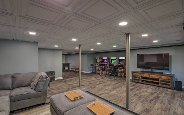 photo 2 of Roomy Burnsville Cabin: Game Room & Theater!