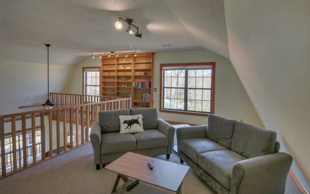 photo 5 of Rustic Ellijay Cabin With Fire Pit & Mtn Views!