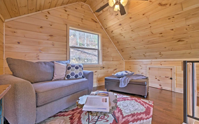 photo 2 of Hot Tub & Views: Charming Bryson City Cabin!