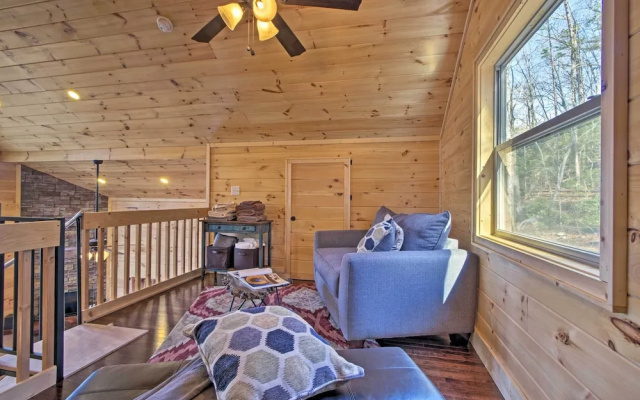 photo 3 of Hot Tub & Views: Charming Bryson City Cabin!