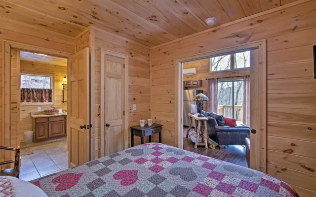 photo 5 of Hot Tub & Views: Charming Bryson City Cabin!