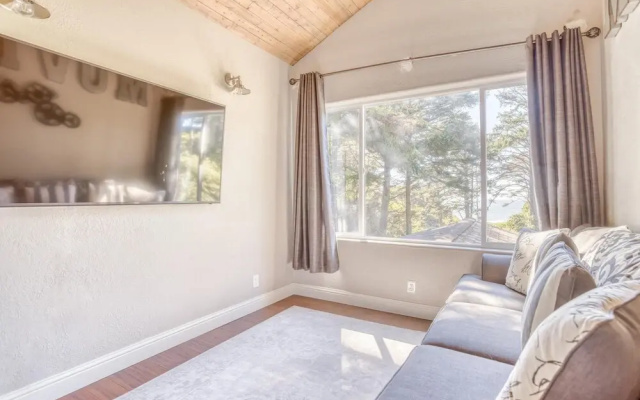 photo 2 of Stunning Ocean Views and Hot Tub Retreat - Elegant Coastal Sanctuary