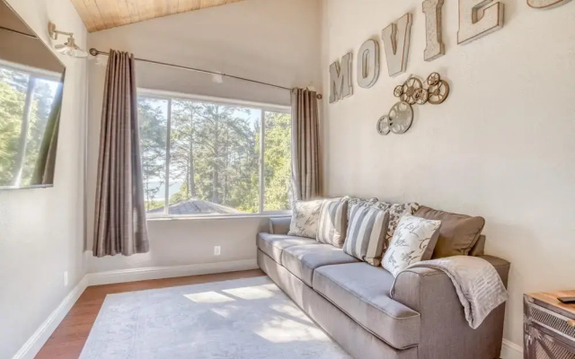 photo 3 of Stunning Ocean Views and Hot Tub Retreat - Elegant Coastal Sanctuary