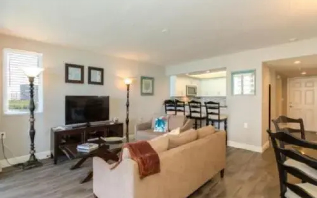 photo 2 of Luxury Gulf-Front Condo Located in Distinguished Area with Pool and Hot Tub by RedAwning