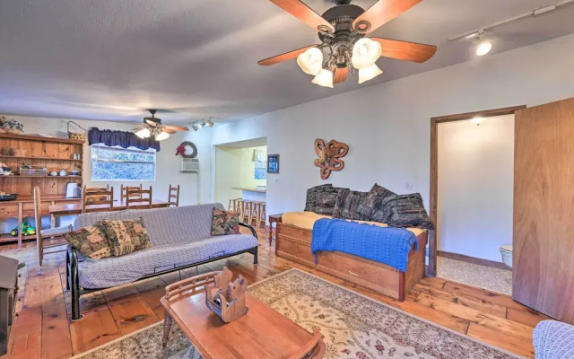photo 2 of Secluded Bryson City Home w/ Deck, Steps to Creek!