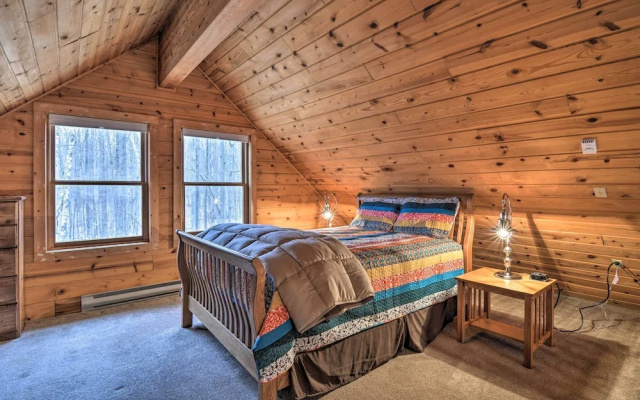 photo 2 of Secluded Gaylord Cabin w/ Deck, Fire Pit & Grill!