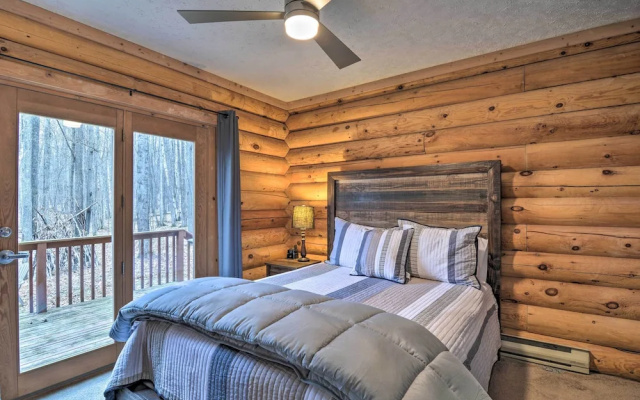 photo 3 of Secluded Gaylord Cabin w/ Deck, Fire Pit & Grill!