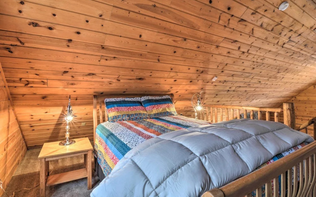 photo 4 of Secluded Gaylord Cabin w/ Deck, Fire Pit & Grill!