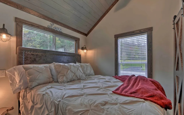 photo 3 of Secluded Morganton Tiny Home w/ Hot Tub Access!