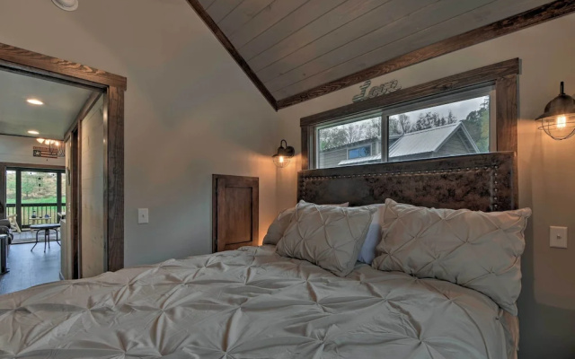 photo 4 of Secluded Morganton Tiny Home w/ Hot Tub Access!
