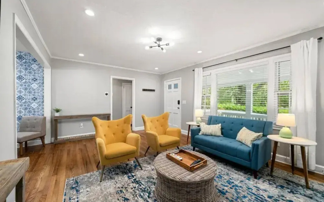 photo 3 of Serene 3BR Home in Historic Downtown Norcross