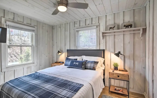 photo 2 of Serene Cabin Getaway w/ 2 Decks + Mountain Views!