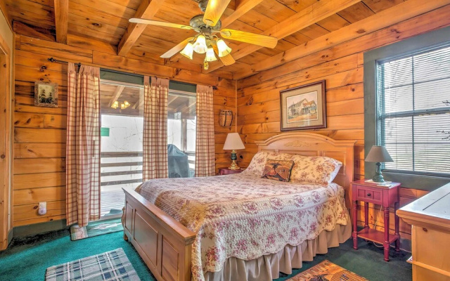 photo 2 of Serene Cabin in the Smokies w/ 2 Decks & Hot Tub!