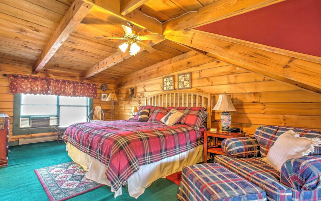 photo 4 of Serene Cabin in the Smokies w/ 2 Decks & Hot Tub!