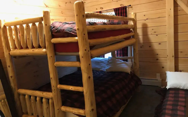 photo 4 of Serenity to the Log Castle is an authentic log home (brand-new construction)
