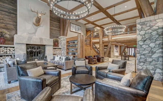 photo 2 of Ski-in/ Ski-out 3br 3.5ba Forest + Mountain Views Sleeps 8 3 Bedroom Condo by RedAwning