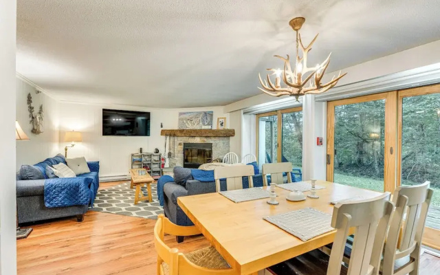 photo 4 of Renovated Ski-in/ski-out Peru Condo at Bromley Mtn