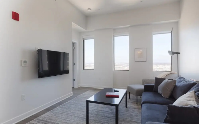 photo 5 of Sky on Main - Luxe DT Apts with Gym + Roof Terrace by Zencity