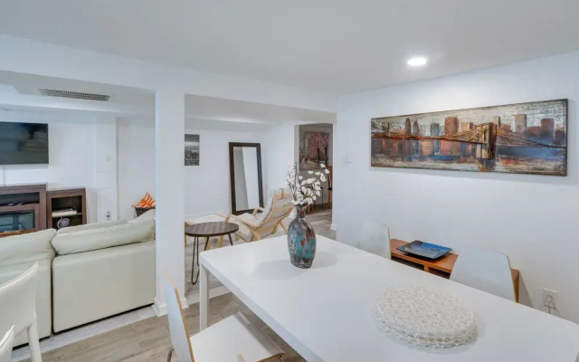 photo 3 of Sleek & Central Centennial Apartment w/ Fireplace!