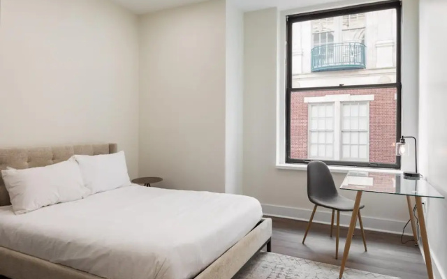 photo 3 of Sosuite Corner 3BR Apt w Park View, W/d, Gym